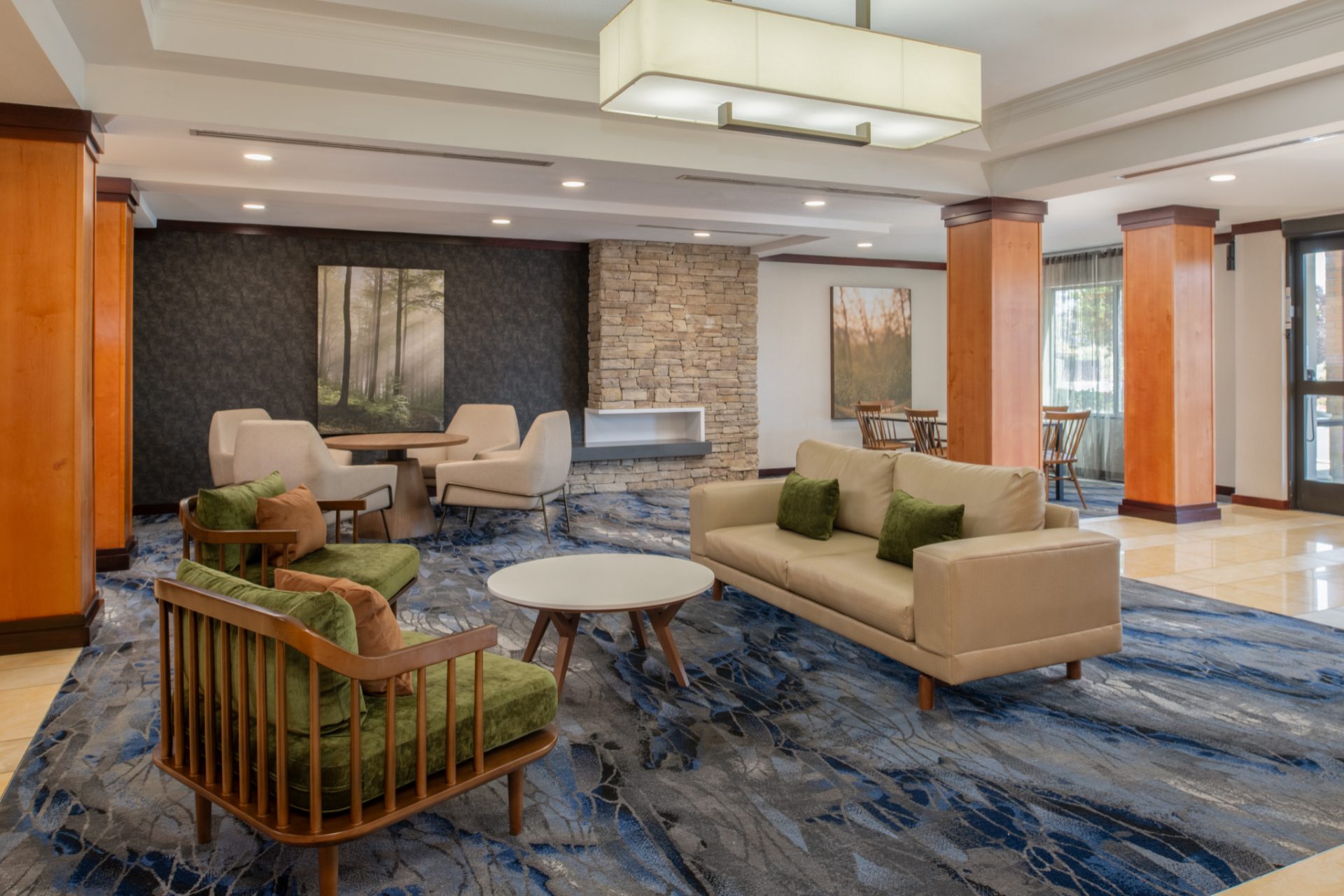 Fairfield Inn Santa Maria lobby
